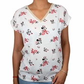 Tshirt Femme Disney : Minnie Liberty (XL)
