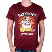 T-Shirt Rick and Morty : Sauce Szechuan Dipping - L