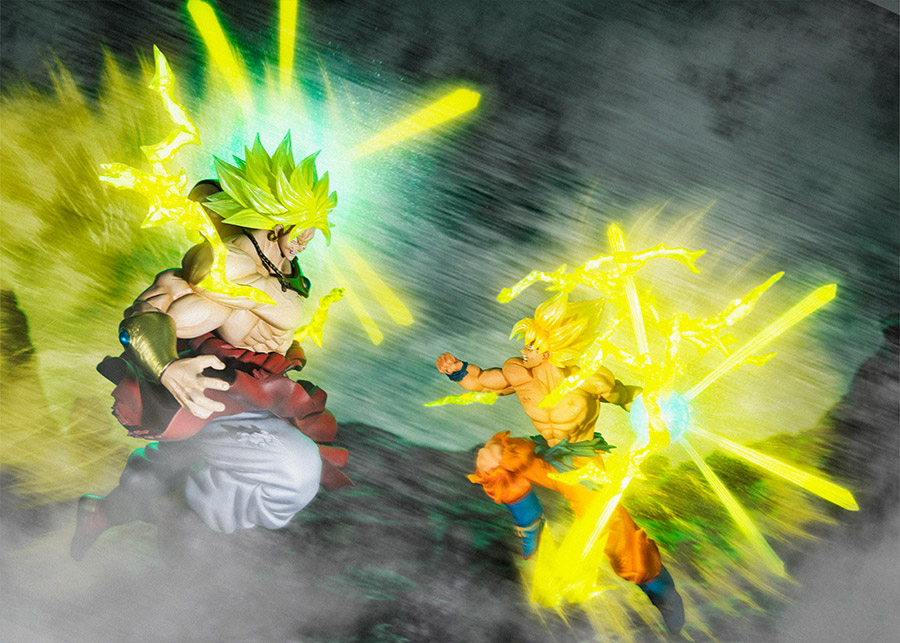 Figurine Dragon Ball Z - Broly Super Sayan The Burning Battles Figuarts Zero