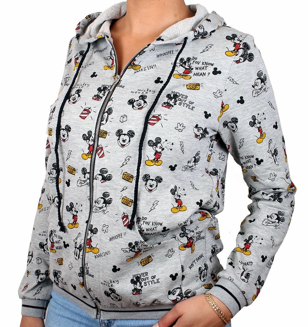 Disney Sweat à capuche Mickey Mouse pour femme tailles S M L XL - - Medium