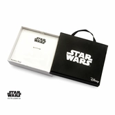 Bracelet Star Wars : Logo de l'Alliance avec gemme claire