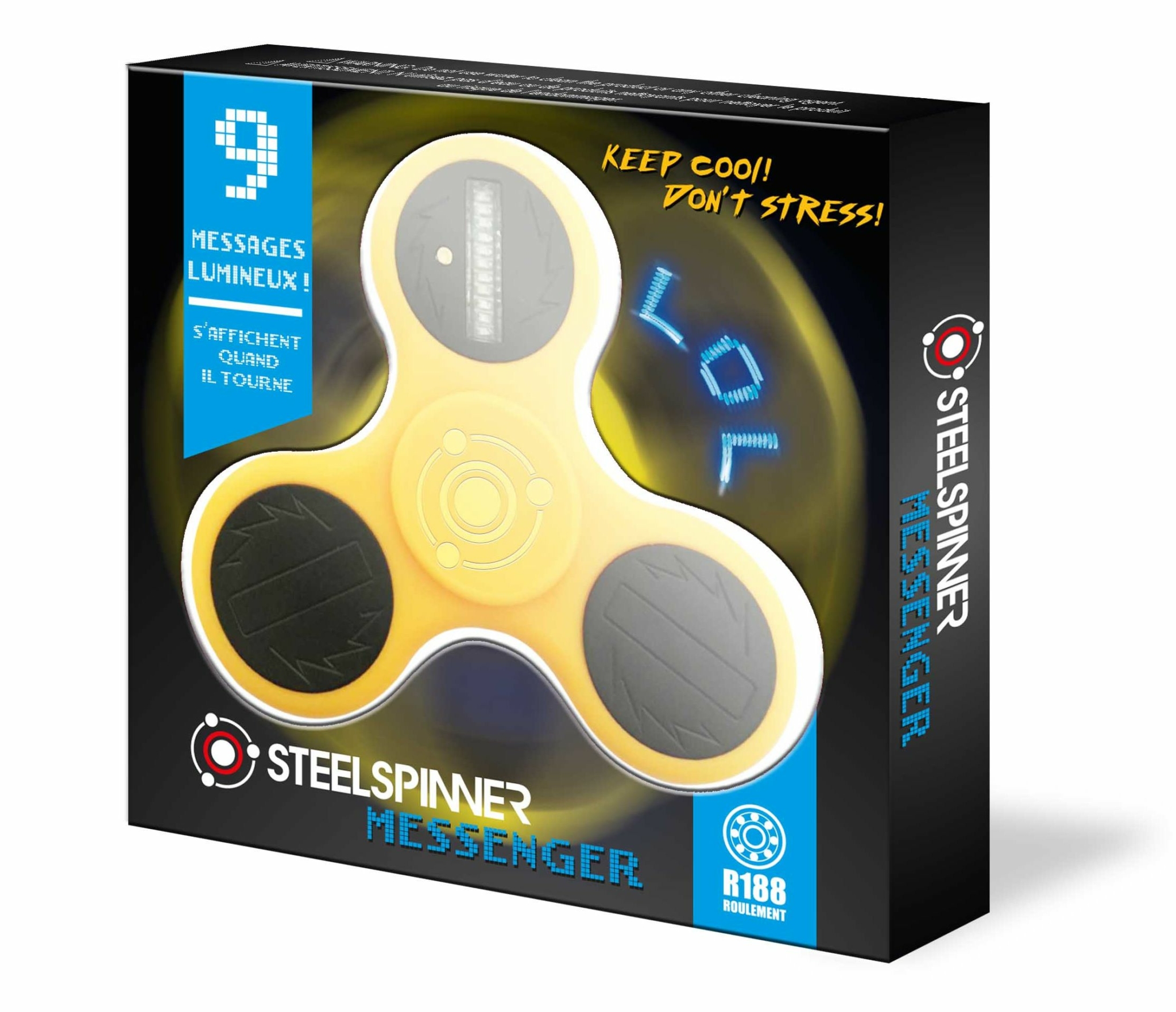 Hand Spinner Messenger - Steelspinner