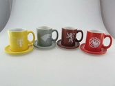 Game of thrones - pack 4 espresso mugs logos collector edition
