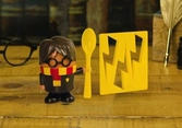 HARRY POTTER -  Egg Cup and Toast Cutter