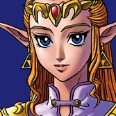 Impression sur Toile 40x40 '18mm' Legend Of Zelda - Princesse Zelda