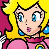 Impression sur Toile 40x40 '18mm' Super Mario Bros. - Peach