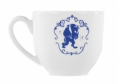 Coffret 4 tasses à café en Porcelaine Disney : La Belle et la Bête
