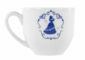 Coffret 4 tasses à café en Porcelaine Disney : La Belle et la Bête