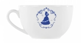 Coffret 4 tasses à thé en Porcelaine Disney : La Belle et la Bête