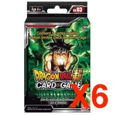 DRAGON BALL SUPER Card Games The Dark Invasion Starter 03 Boite de 6