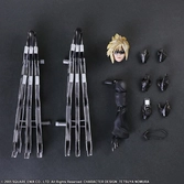 FINAL FANTASY VII Play Arts Kai - Adv Children - Cloud & Fenrir - 28cm