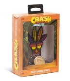 CRASH BANDICOOT - Heavy Metal Statue - Aku Aku - 13cm