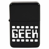 Briquet-tempête en boite métal - Geek