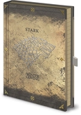 Carnet de notes A5 Premium - Game Of Thrones : Stark Worn