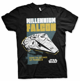 T-Shirt Star Wars : Faucon Millenium Giong the Distance - L