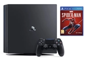 Console PS4 Pro Noire Pack Spider-Man - 1 To