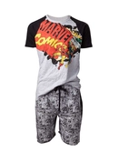 Shortama Marvel : Grand Logo Marvel Comics - XXL