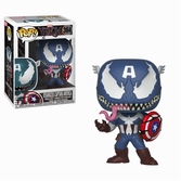 Figurine POP Marvel : Venom N°364 - Venom / Captain America