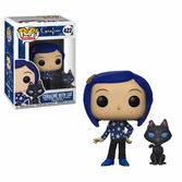 Figurine POP Coraline N°422 - Coraline avec chat