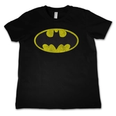 T-Shirt Enfant Batman : Logo Usé - 4 ans