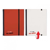 Portfolio Ultra Pro 4 Pocket 80 Cartes - Rouge/Blanc