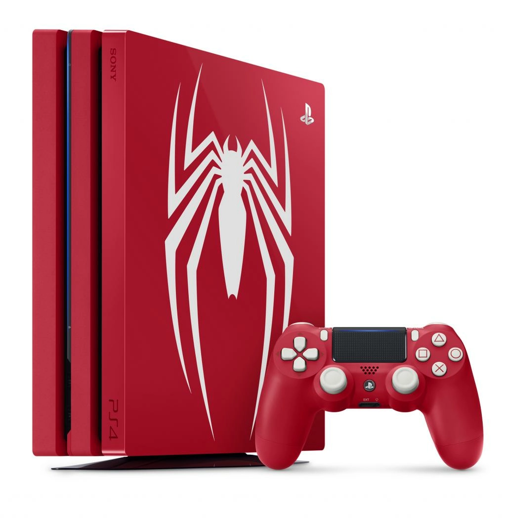 playstation 4 pro spider man limited edition