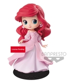 DISNEY - Q Posket Ariel Princess Pink Dress - 14cm