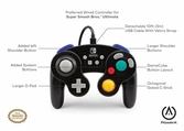 Manette Filaire GameCube Noire POWER A - Switch