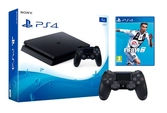 Console PS4 Slim Noire + FIFA 19 + 1 Manette Dualshock V2 - 1 To