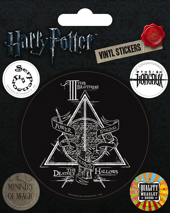 HARRY POTTER Vinyl Stickers Symbols