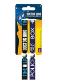 DOCTOR WHO - Pack 2 Bracelet en Tissu - Call Box