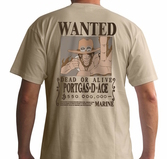 ONE PIECE - T-Shirt Basic Homme Wanted Ace (XXL)