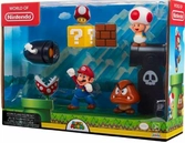 NINTENDO - Coffret 5 Figurines Diorama Mario