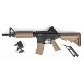 Colt M4A1 NOIR Et TAN ELECTRIQUE - 0.5 JOULE - Airsoft