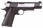 Pistolet Colt 1911 Rail Gun Dual Tone Co2 Full Metal - Blowback