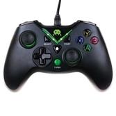 Manette filaire noire pour xbox one avec cable 3m (compatible ps3/pc)
