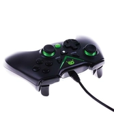 Manette filaire noire pour xbox one avec cable 3m (compatible ps3/pc)