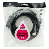 Cable hdmi ethernet 1.4 de 3 mètres