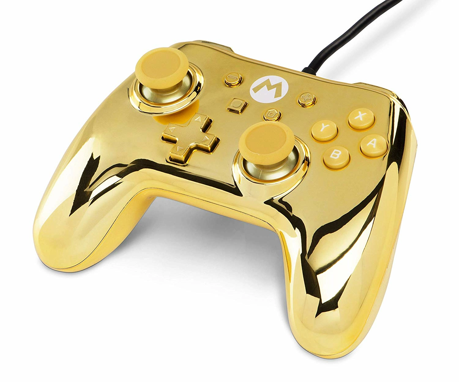 Chrome Gold Mario Nintendo Switch