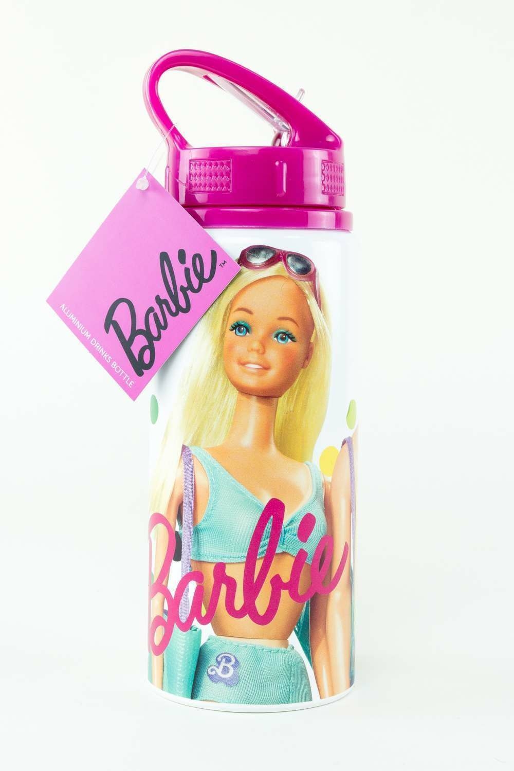VINTAGE BARBIE GOURDE plastique gobelet avec paille Mattel made in UK EUR  25,00 - PicClick FR