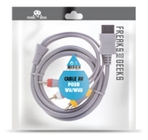 Câble video av pour wii/wiiu