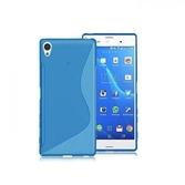 Etui housse coque gel vague s sony xperia x performance - bleu