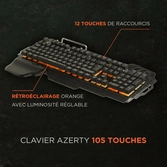 Clavier : Konix - World of tanks K-50