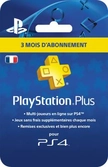 Carte playstation plus - abonnement 3 mois ps4