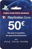 Carte playstation store 50 € - ps4