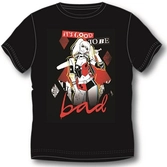T-shirt harley quinn be bad - xl