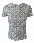 Assassins creed - t-shirt all over printe abstergo logo (s)