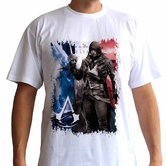 Assassin's creed - t-shirt ac5 drapeau homme (xl)