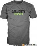 Call of duty mw3 - t-shirt melange - logo (xxl)