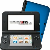 Console Nintendo 3DS XL bleu & noir